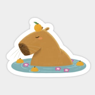 Capybara Sticker